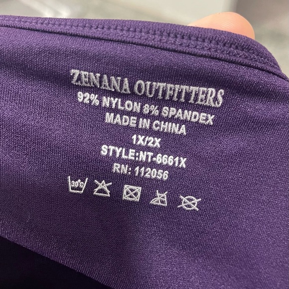 Purple Bralette 1X/2X - Picture 3 of 3